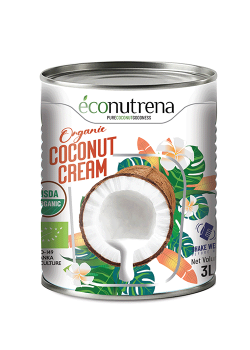 Econutrena Organic Coconut Cream 1